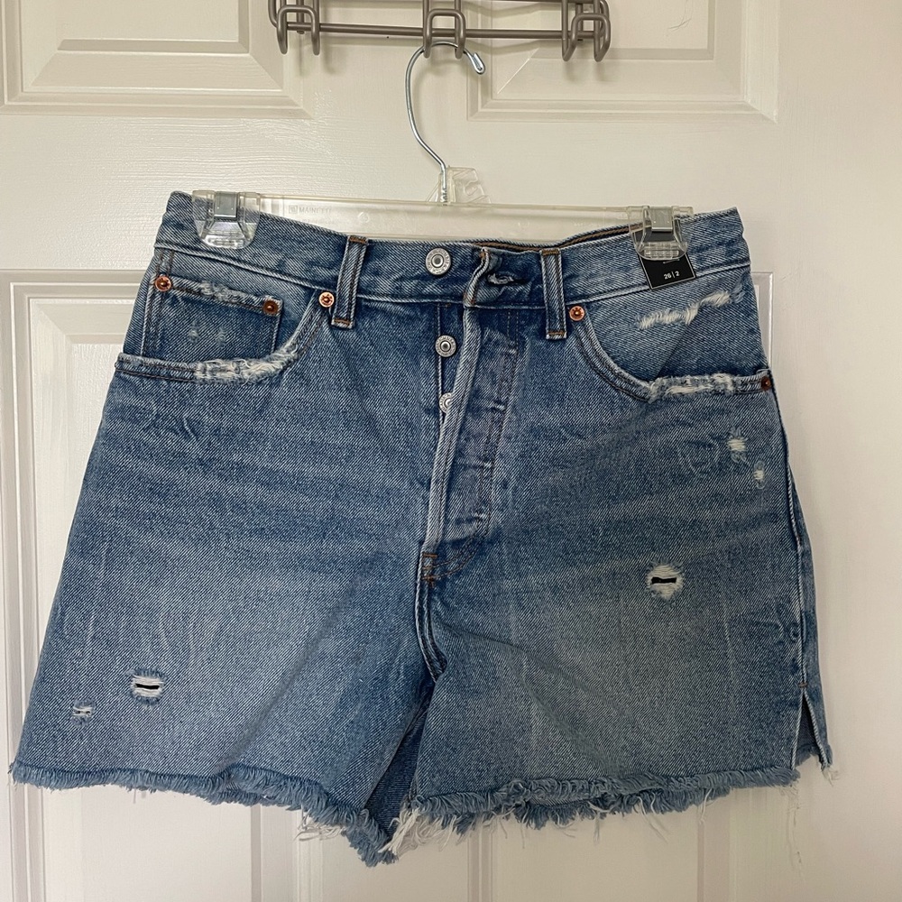 Abercrombie & Fitch High Rise 4 in. Shorts
